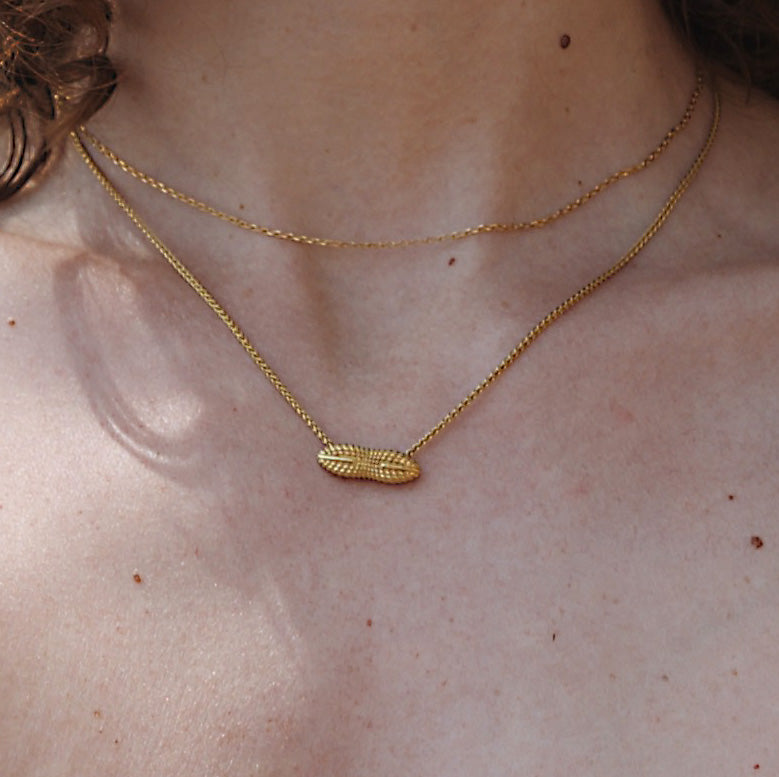 Collier “Petit Diploneis”, Argent Plaqué Or