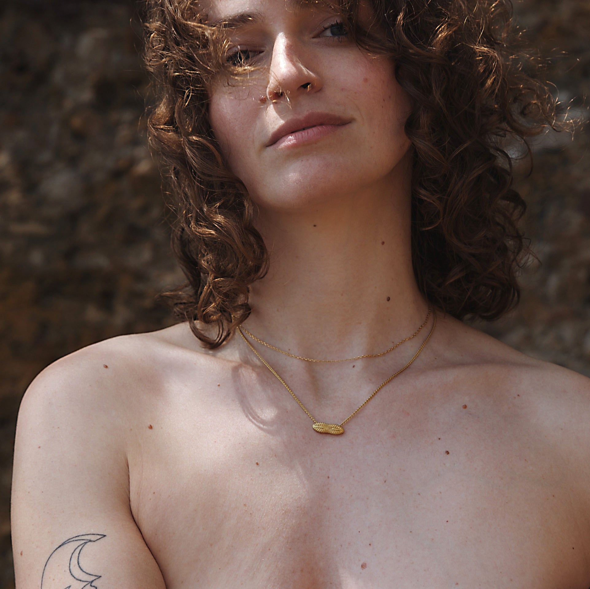 Collier “Petit Diploneis”, Argent Plaqué Or