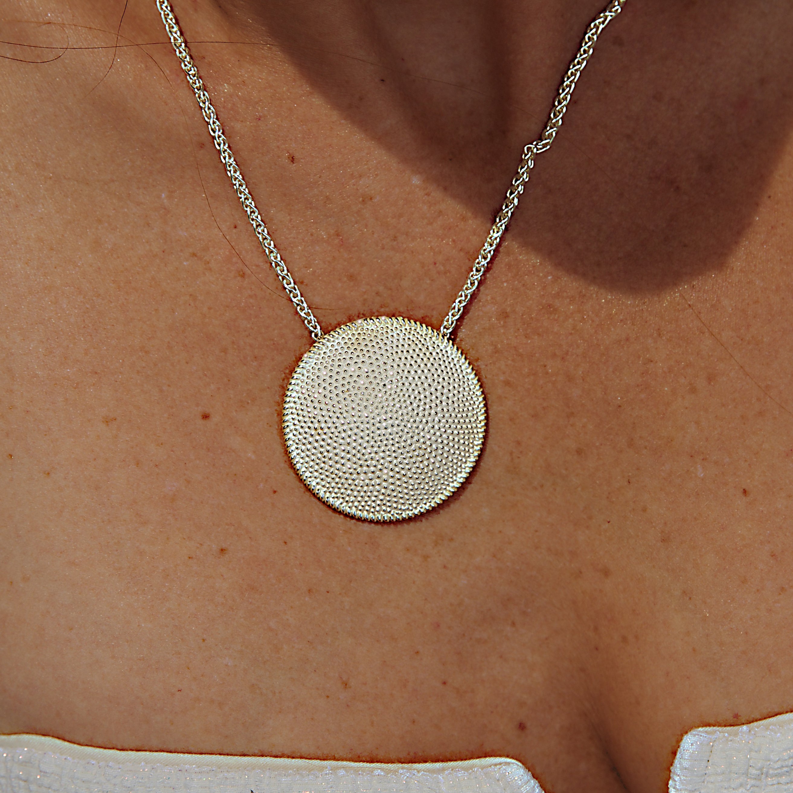 Collier “Iridis”, Argent
