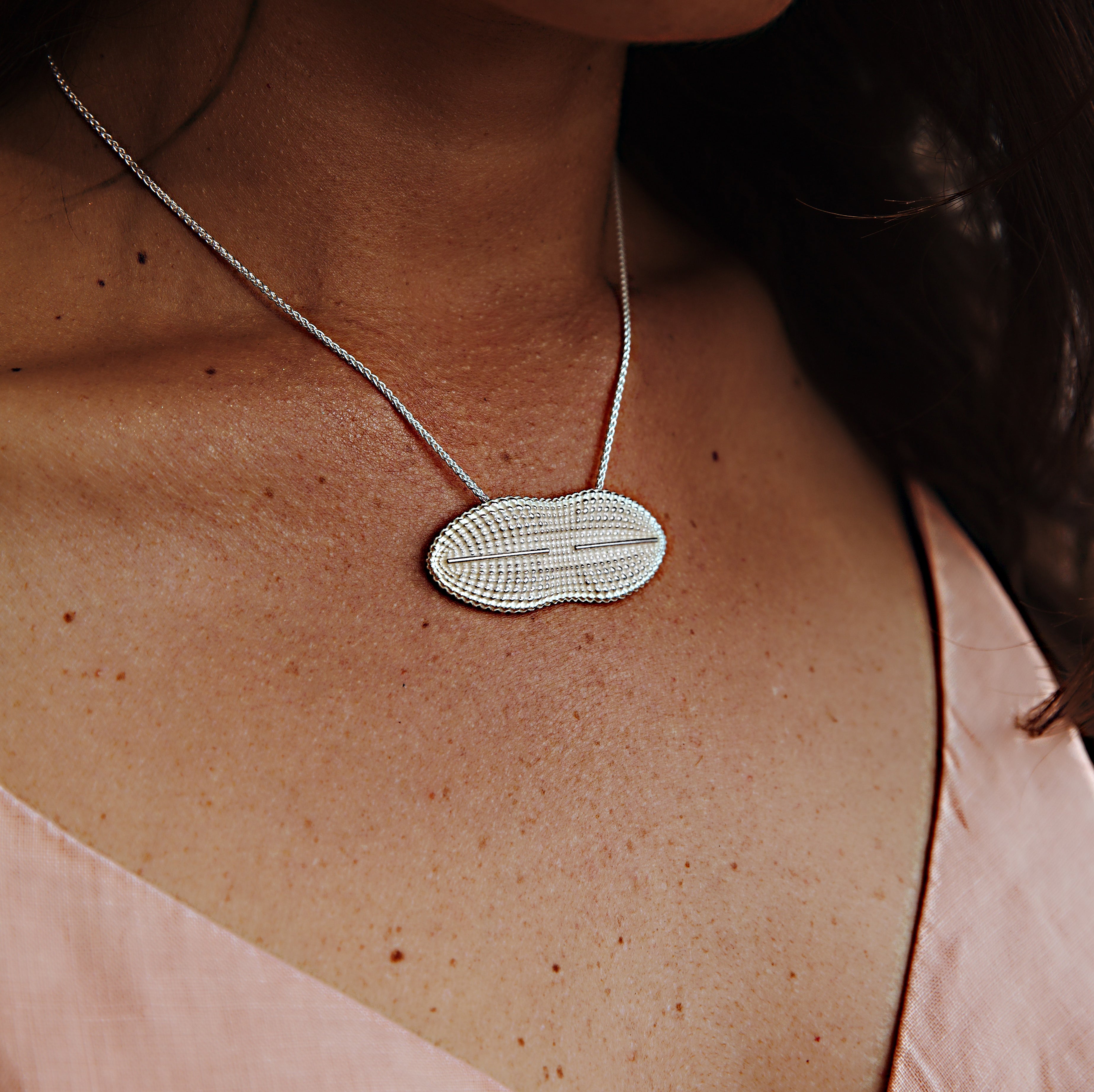 Collier “Diploneis”, Argent