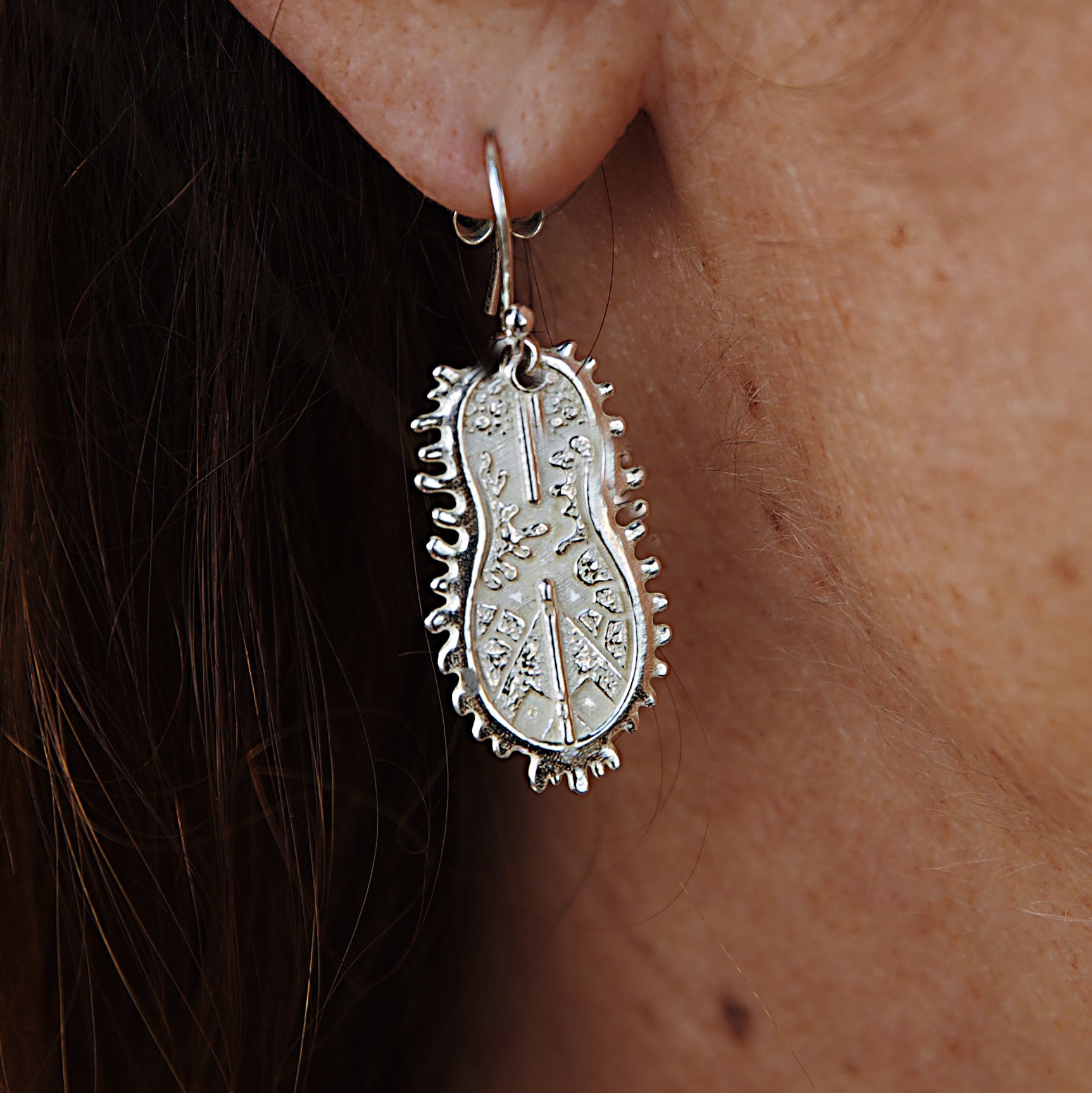 Boucles “by Lucie Monin”, Argent