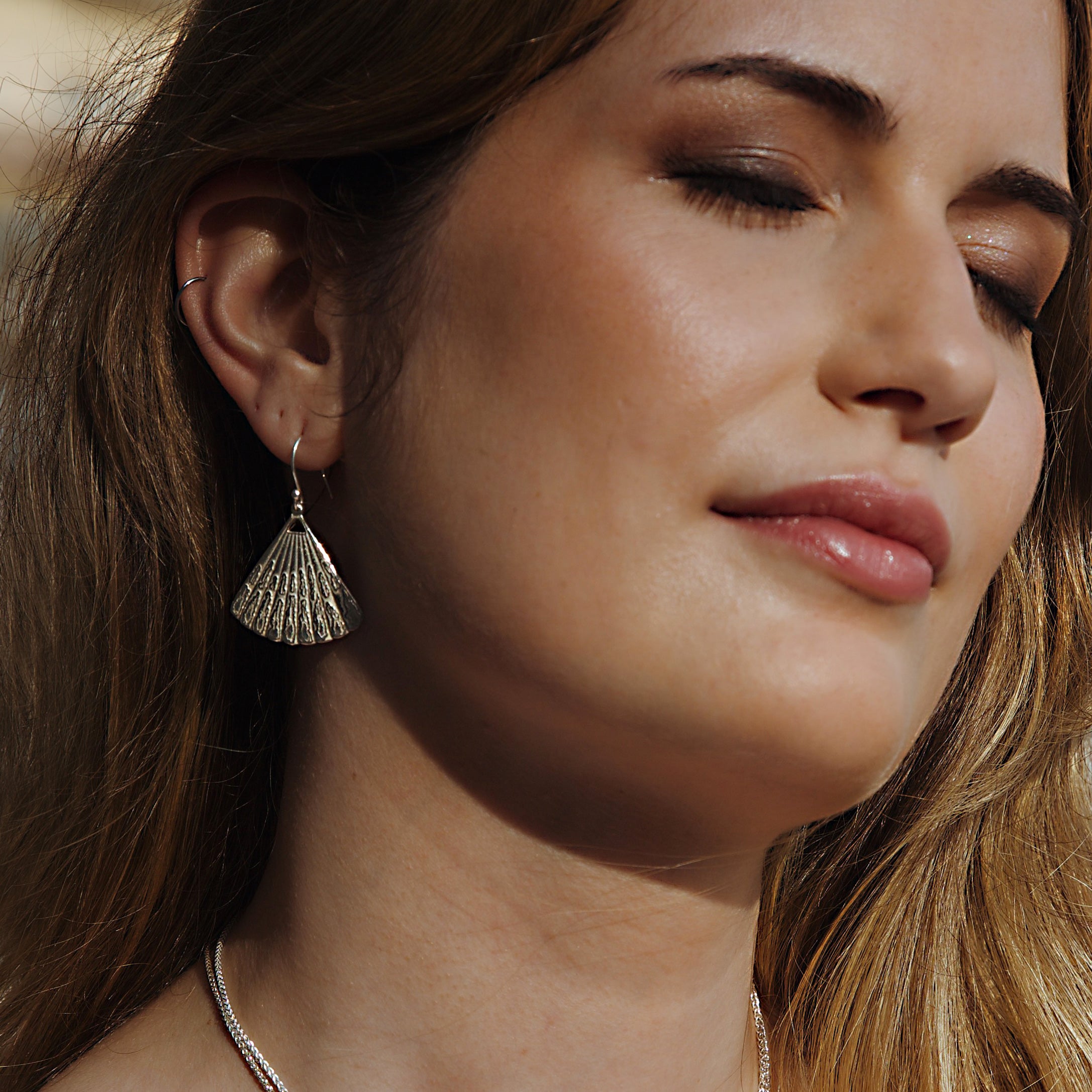 Boucles “Licmophora”, Argent