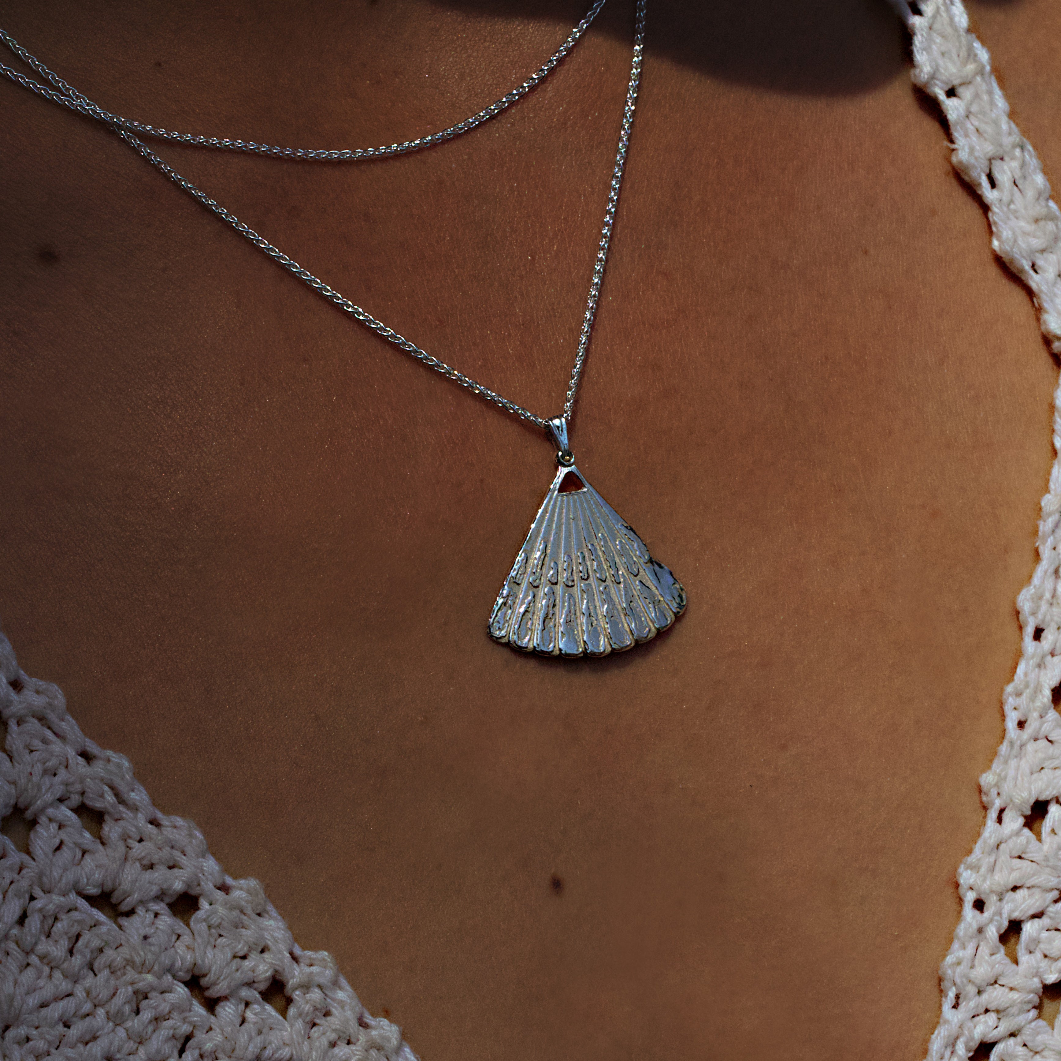 Collier “Licmophora”, Argent