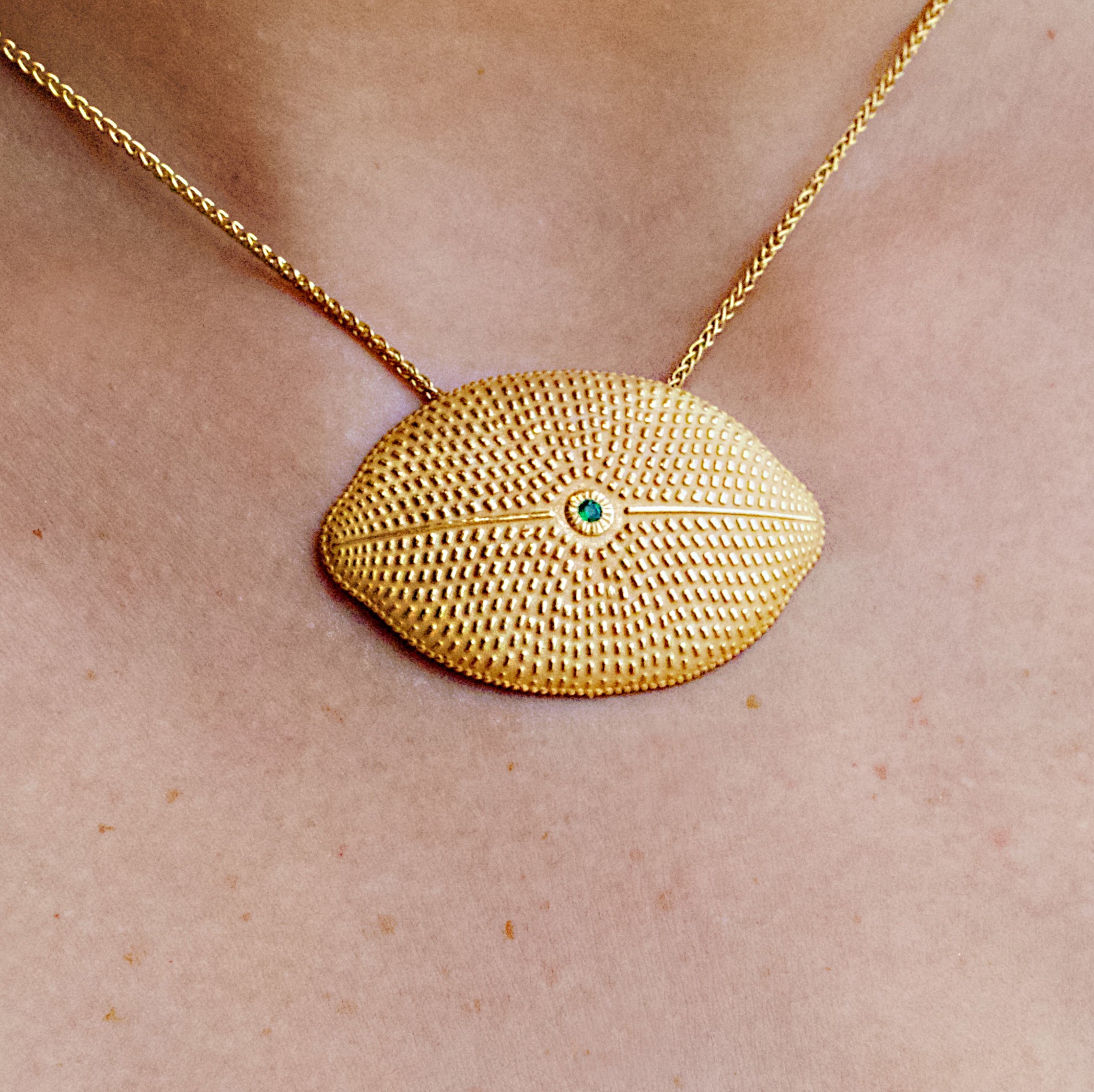 Collier “Petroneis”, Argent Plaqué Or