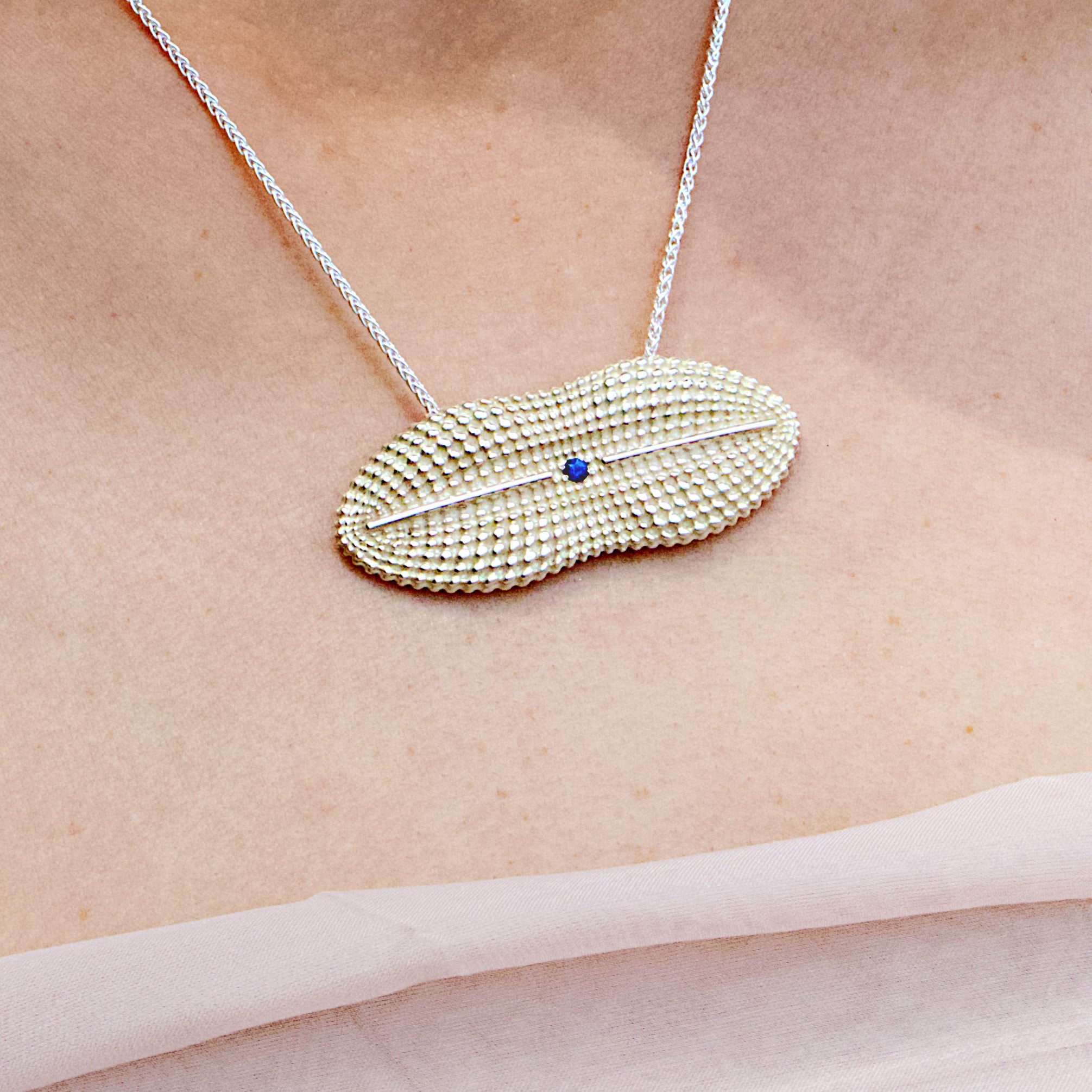Collier “Diploneis”, Argent