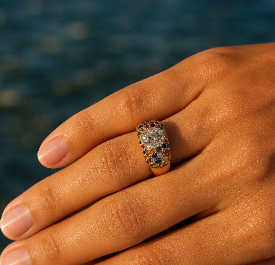 Cocktail Ring, Gold