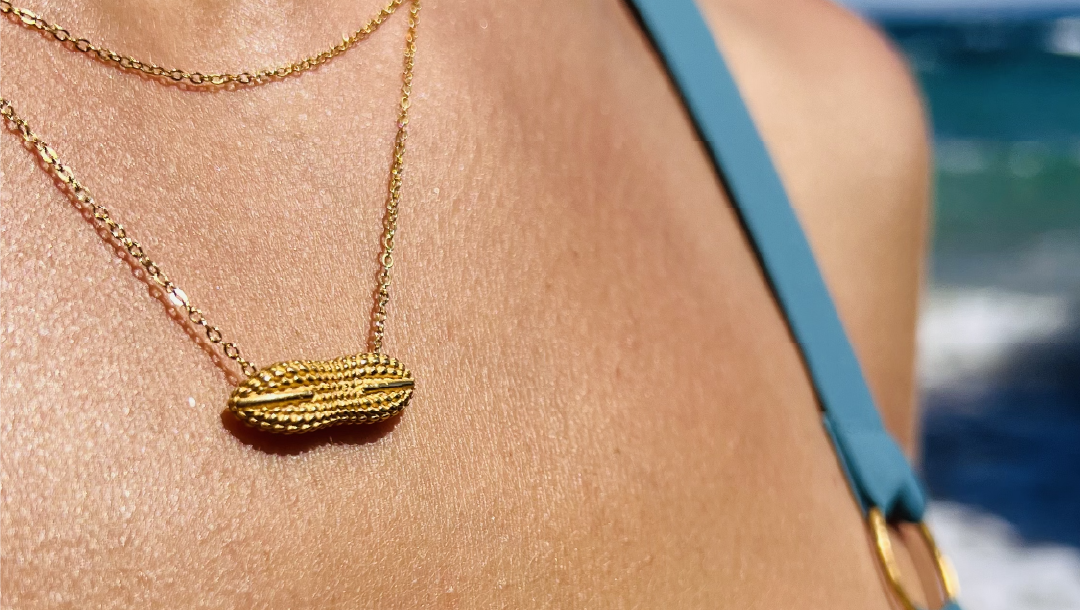 Collier “Petit Diploneis”, Argent Plaqué Or