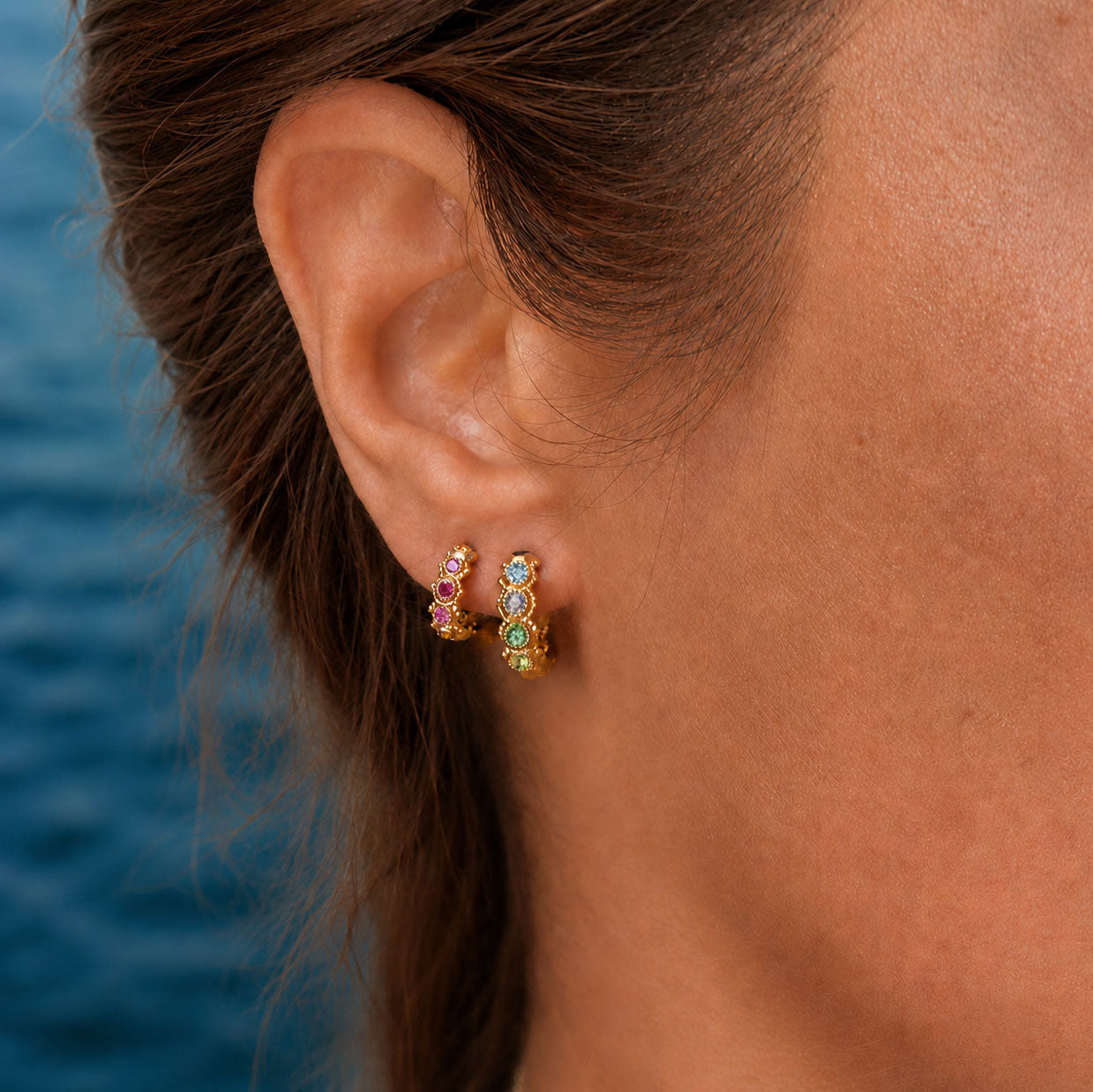 Stellar Hoops n°1, Gold