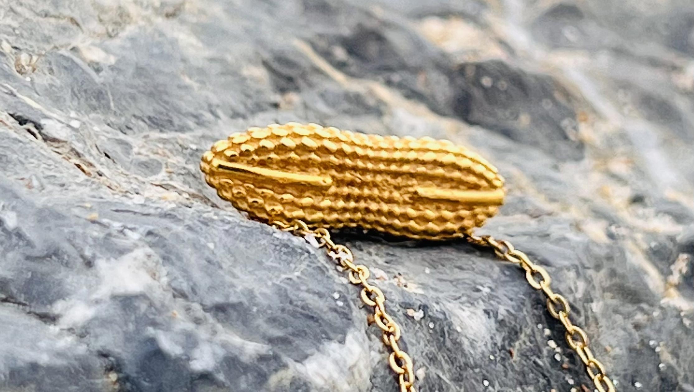Collier “Petit Diploneis”, Argent Plaqué Or
