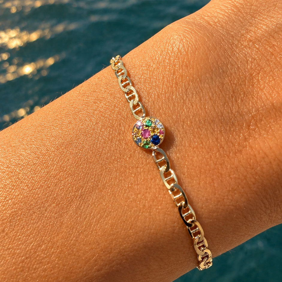 Bracelet "Cocktail", Or