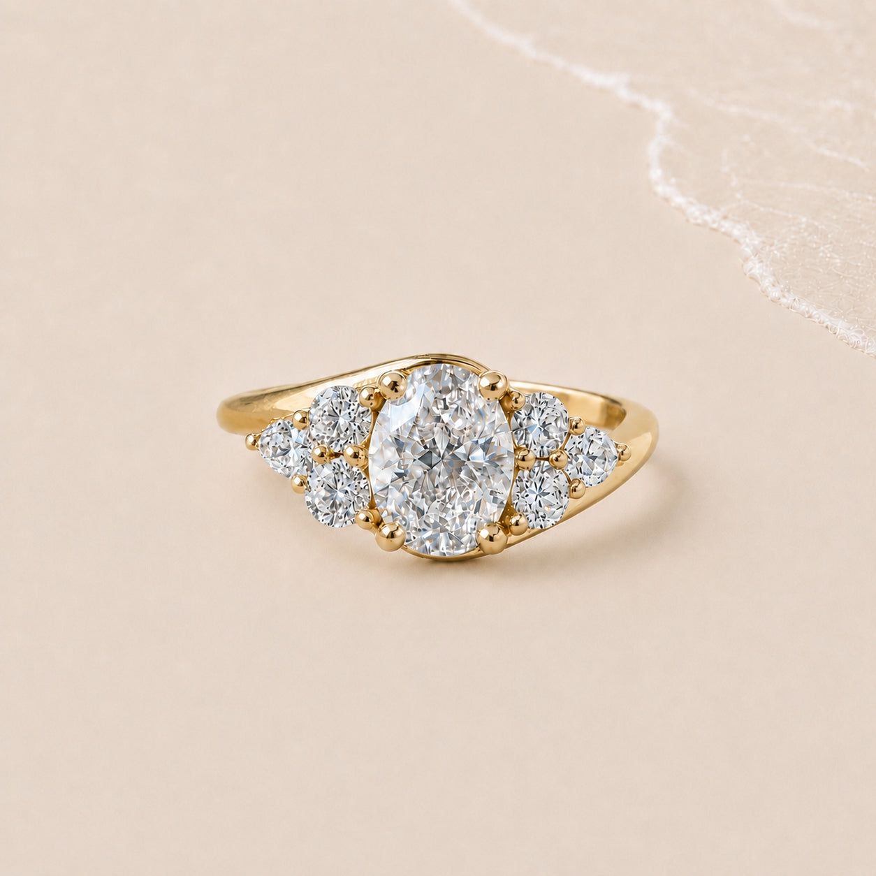 Stellar Marine Engagement Ring