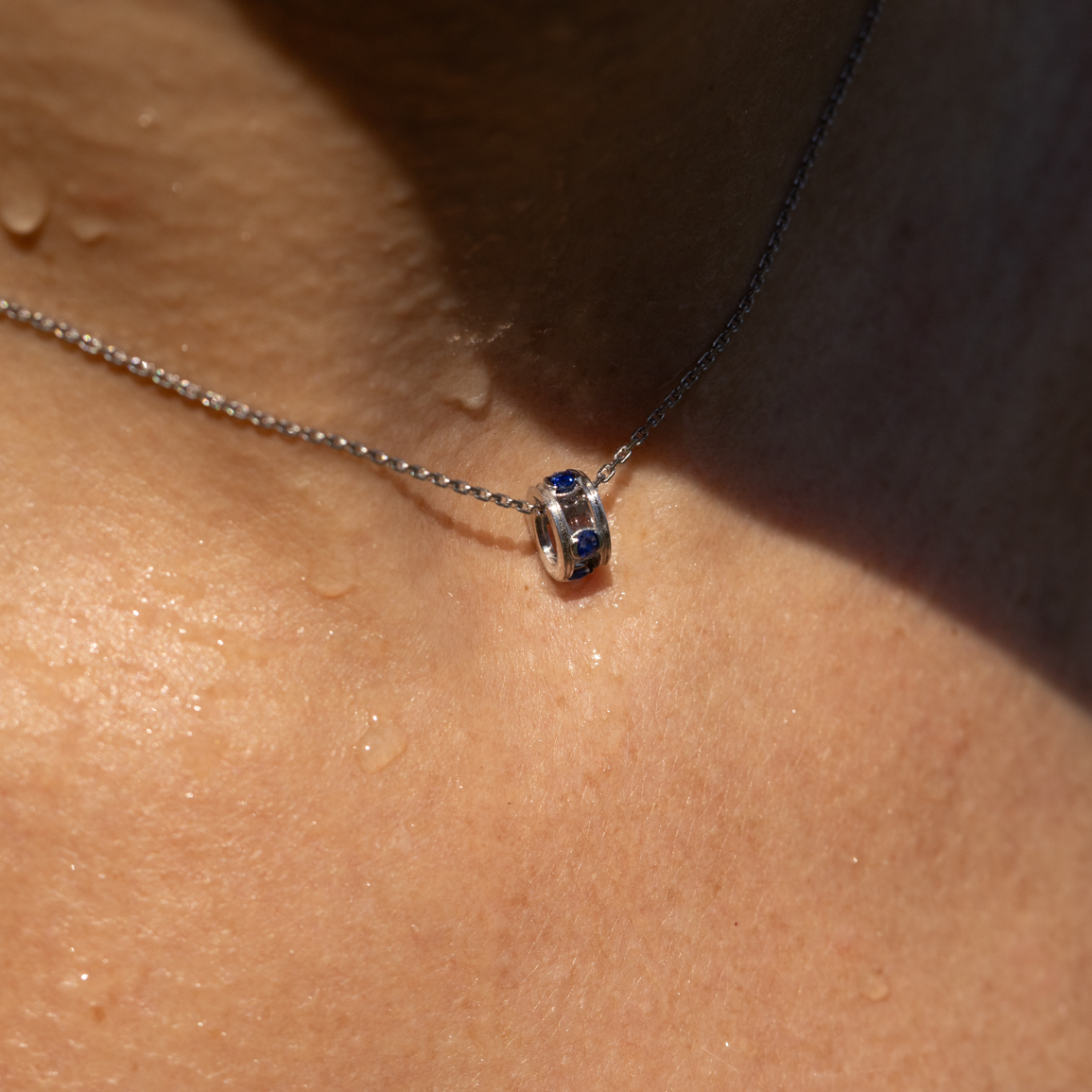 Celestial Gram, Blue Sapphires