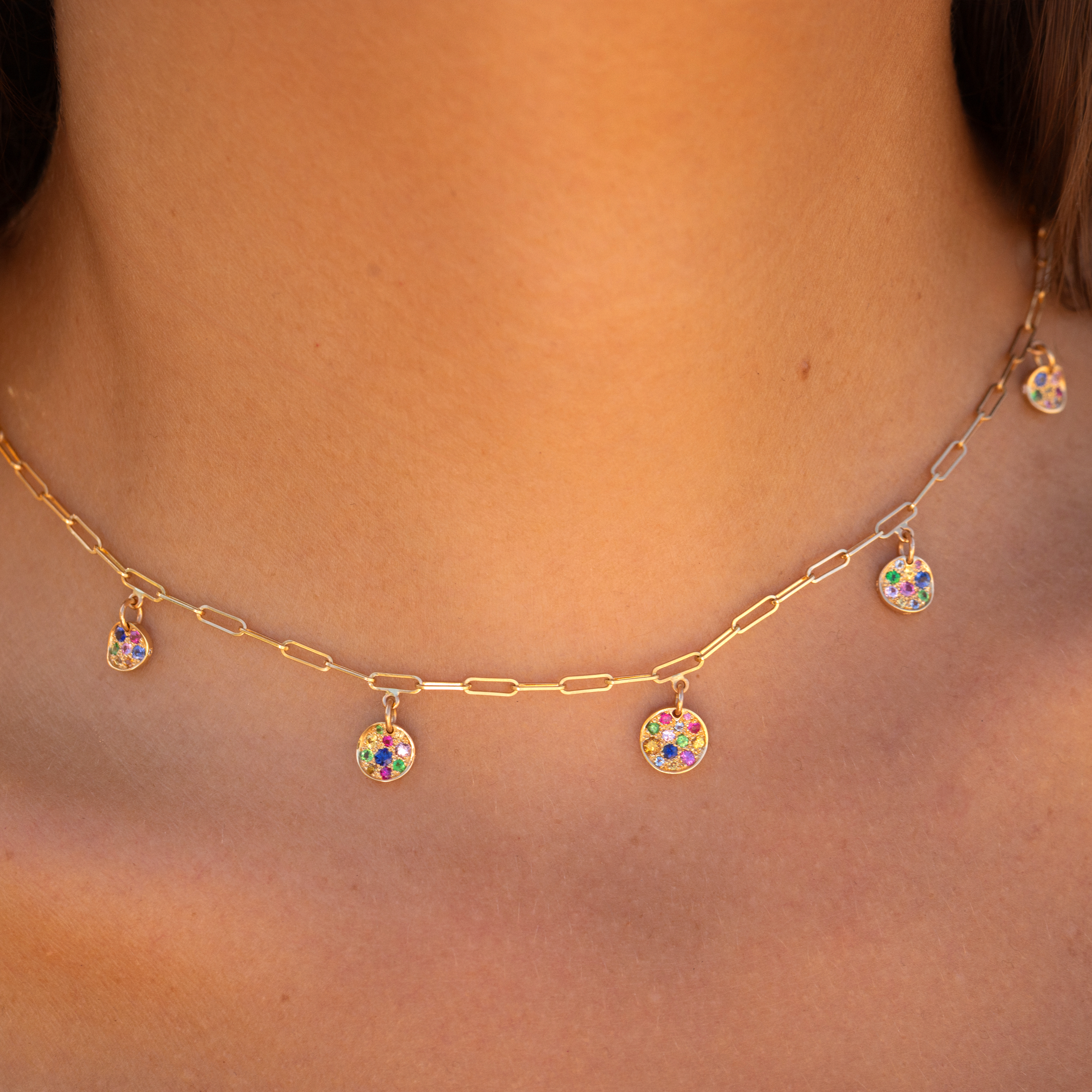 Cocktail of Gems n°5 Necklace 
