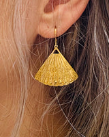 Boucles d'oreilles Licmophora Plaqué Or