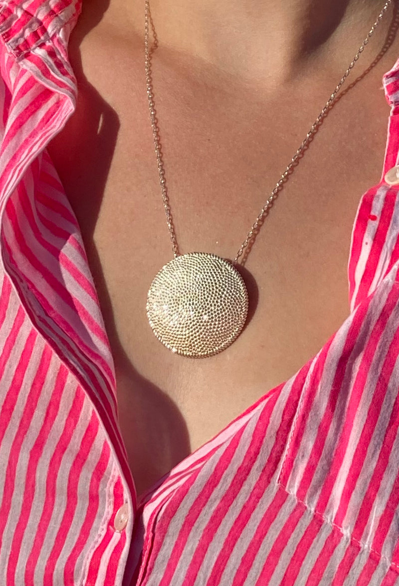Collier Plancton Iridis Argent