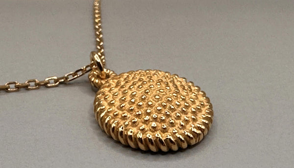 "Petit Iridis" necklace, 24 kt Gold Plated
