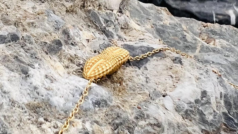 "Petit Diploneis" necklace, 24 kt Gold Plated