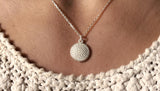 "Petit Iridis" necklace, solid sterling silver